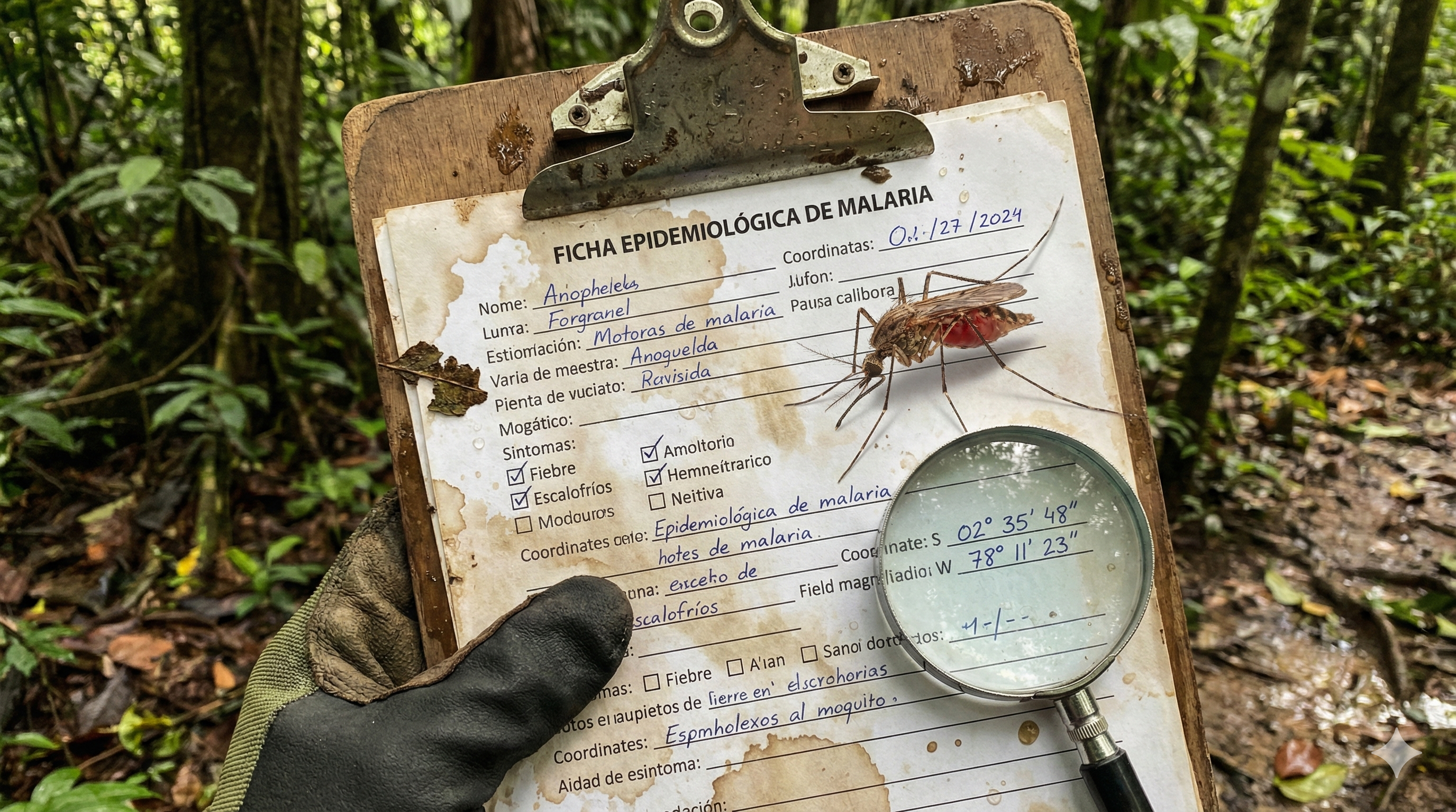 FICHA DE INVESTIGACIÓN DE MALARIA